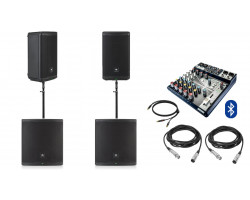 Акустическая система JBL EON710 Bluetooth 2 сабами + микшер | 2800Вт